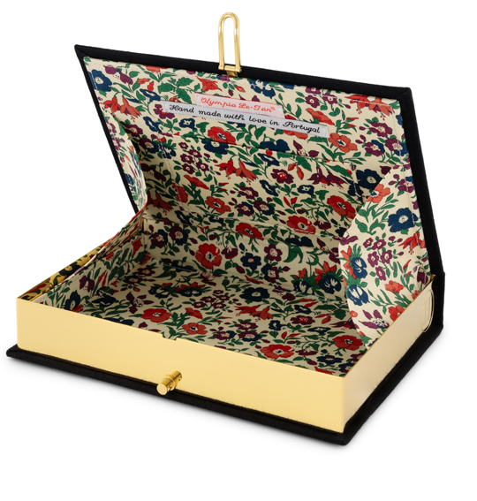 OLT BOOK CLUTCH SPAIN BLACK