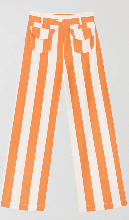LA VESTE PARASOL PANTS ORANGE