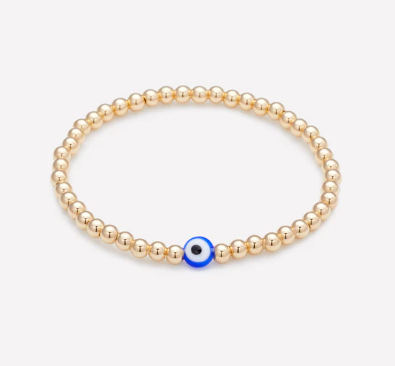 22 JEWELRY ATHENA BRACELET 4MM BLUE