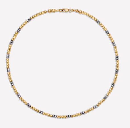 22 JEWELRY MINI BELLA NECKLACE 3MM SIZE 16