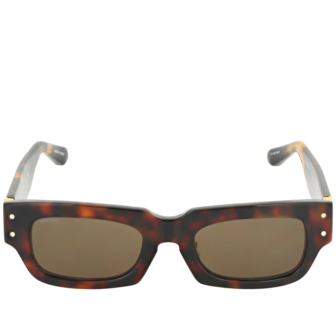 SESTINI HERITAGE TRE SUNGLASSES TABACCO/TORTOISESHELL