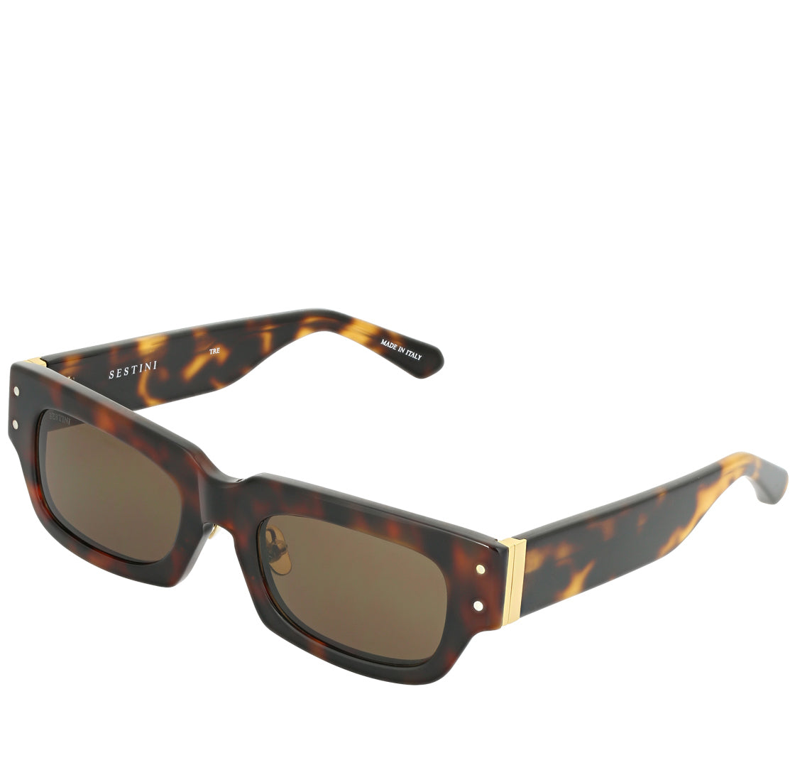 SESTINI HERITAGE TRE SUNGLASSES TABACCO/TORTOISESHELL