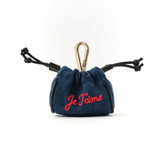 HEIMAT ATLANTICA MINI POUCH DENIM "Je t'aime"