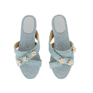 HEIMAT ATLANTICA BABY BLUESHELLA ESPADRILLES