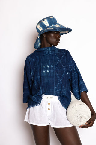 VAST CHEROKEE TOP INDIGO