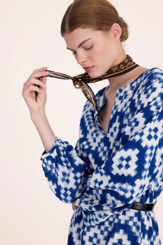 KLEED DORCAS BLUE KAFTAN