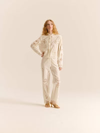CAROLINA K OLIVIA PANTS OFF WHITE
