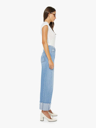 MOTHER THE HALF-PIPE ANKLE CUFF FRAY LBI