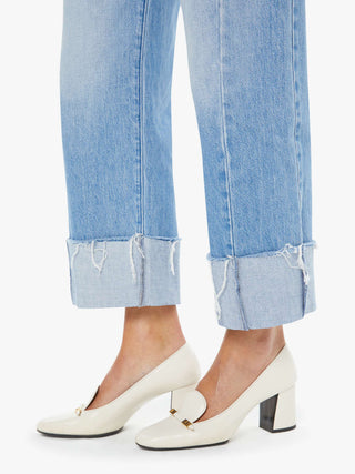 MOTHER THE HALF-PIPE ANKLE CUFF FRAY LBI