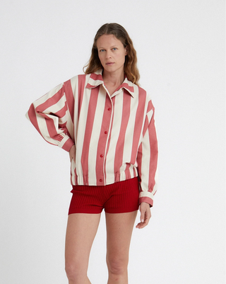 LA VESTE PARASOL BOMBER JACKET RED