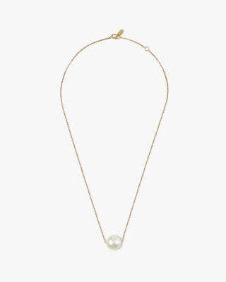 OCEANO JEWELS ILE RONDE NECKLACE GOLD VERMEIL SOUTH SEA PEARL 11MM