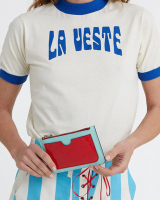 LA VESTE RINGER TSHIRT BLUE