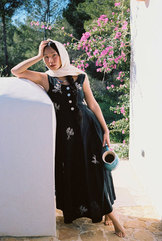 ENAGUAS VESTIDO TRIGALES NEGRO