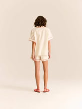 CAROLINA K MINI SHORTS GARDENIA