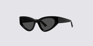 DELARGE SHAPES BLACK SUNGLASSES