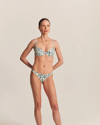 ALICIA SWIM LINDA BIKINI BOTTOM IN JUNGLE CORAL