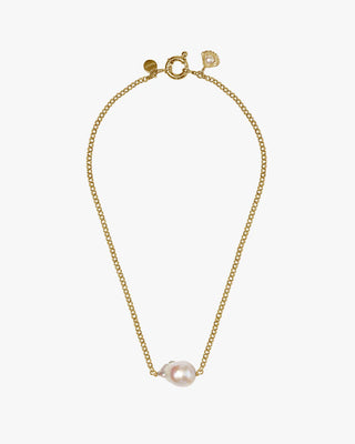 OCEANO JEWELS NECKLACE CALODYNE GOLD VERMEIL WHITE BAROQUE PEARL