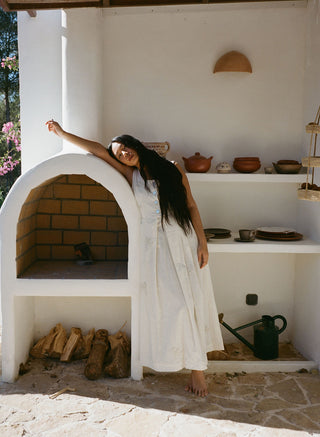 ENAGUAS VESTIDO TRIGALES BLANCO