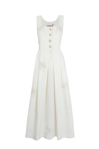ENAGUAS VESTIDO TRIGALES BLANCO