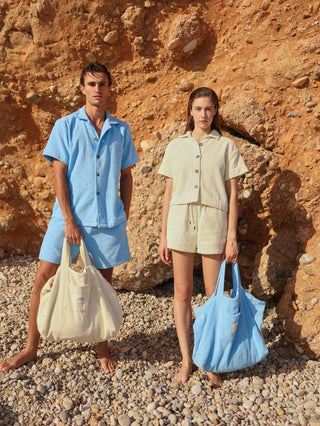 LITTLE MARINER TOTE BAG OFF-WHITE