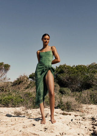 ALICIA SWIM PAREO COVER-UP IN MOROCCO