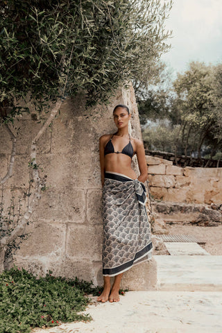 ALICIA SWIM PAREO COVER-UP IN GATSBY