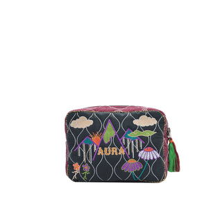 MONOKI HEAL BIG POUCH - BLACK & WHITE