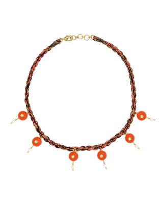 MONOKI MELON NECKLACE - CARNELIAN