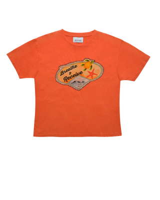 MONOKI ⁠⁠BREATHE TEE – CORAL