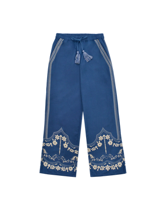 MONOKI PARROT PANTS - NAVY