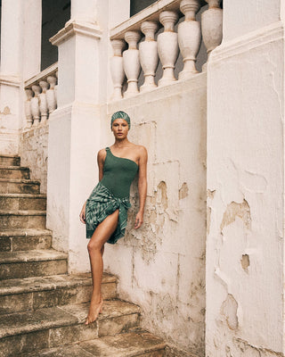 ALICIA SWIM MILLA HEADSCARF IN TROPIC WAVES