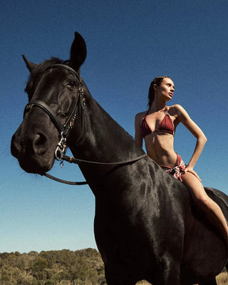 ALICIA SWIM EVA BIKINI TOP IN TERRA