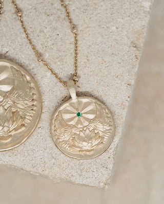 AMARE OMNIA EL CAMINO NECKLACE GOLD S