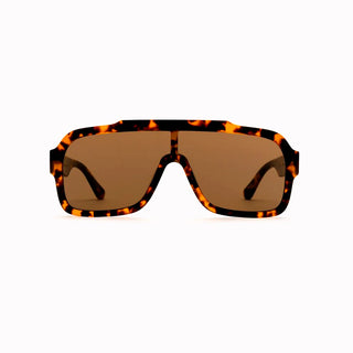 MONOKEL ASPEN HAVANA BROWN SOLID LENS SUNGLASSES