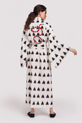 KLEED WHITE SAVANNAH KIMONO