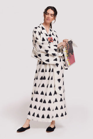 KLEED WHITE SAVANNAH KIMONO