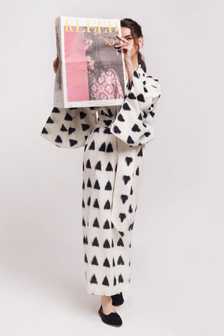 KLEED WHITE SAVANNAH KIMONO