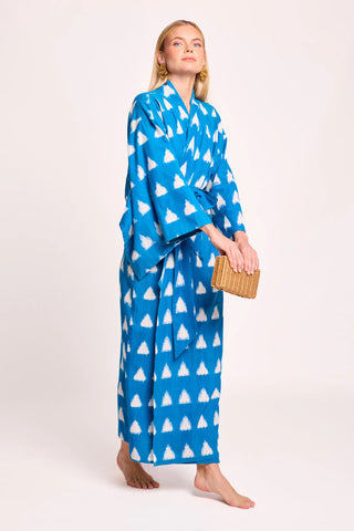 KLEED TURQUOISE SAVANNAH KIMONO
