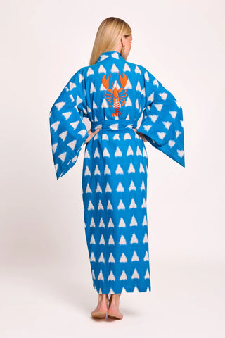 KLEED TURQUOISE SAVANNAH KIMONO
