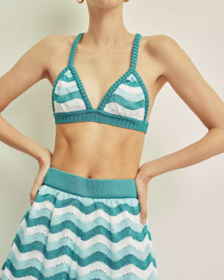 KUKHAREVA LISA BRALETTE AQUA