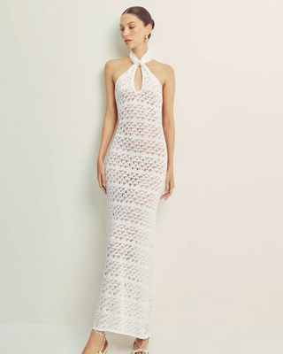 KUKHAREVA UMA DRESS WHITE