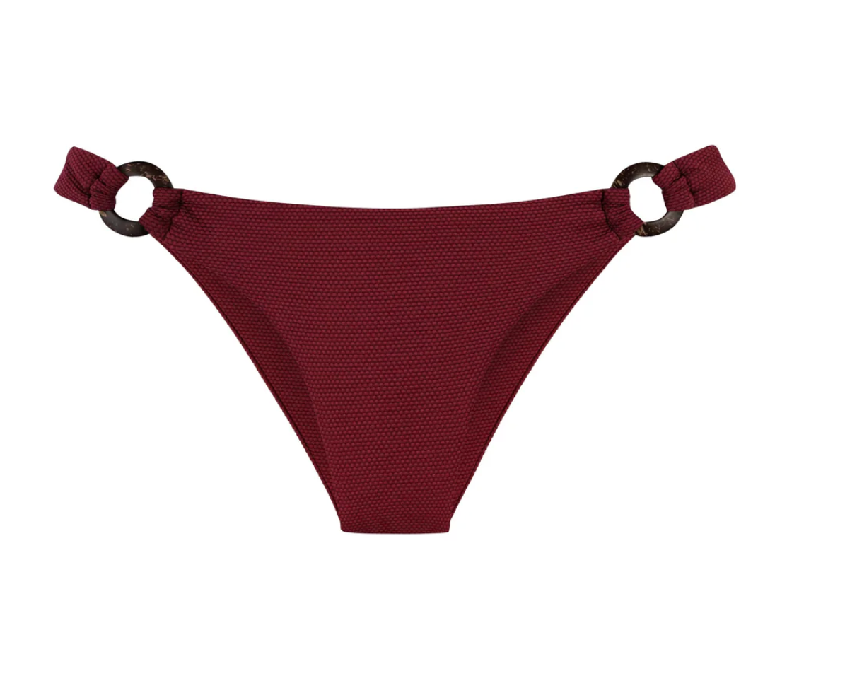 ALICIA SWIM LINDA COCO BIKINI BOTTOM IN DUSK WAFFLE