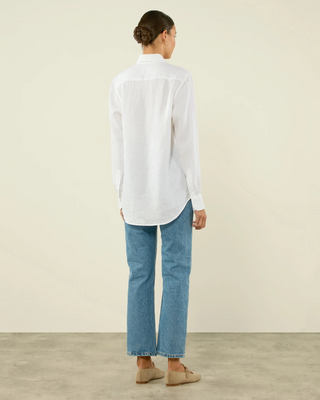 WNU THE BOYFRIEND LINEN WHITE