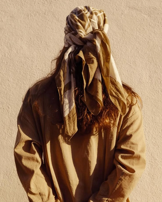 TABOURET FOULARD COTTON