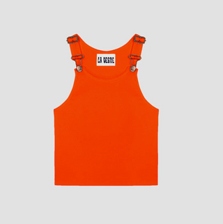 LA VESTE JARDINERA TSHIRT ORANGE
