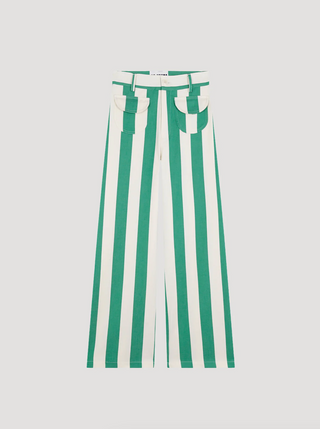LA VESTE PARASOL PANTS DEEP GREEN