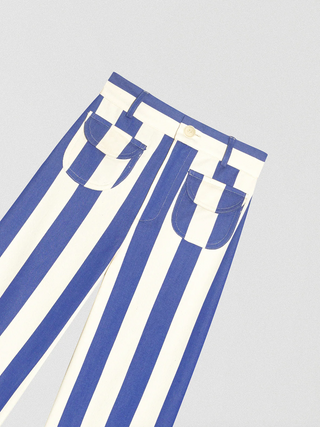 LA VESTE PARASOL PANTS BLUE