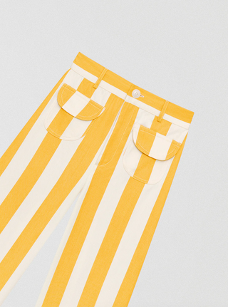 LA VESTE PARASOL PANTS YELLOW