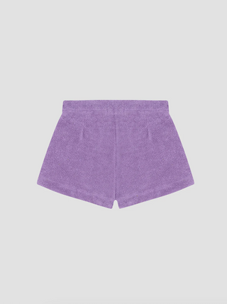 LA VESTE CARAMBOLA TOWEL SHORTS PURPLE
