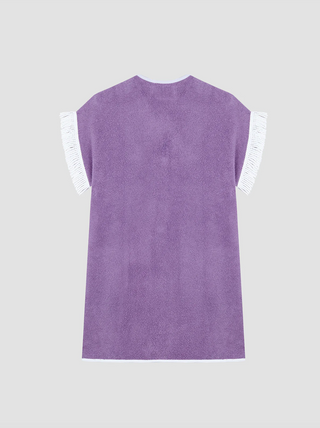 LA VESTE PITAYA TOWEL DRESS PURPLE